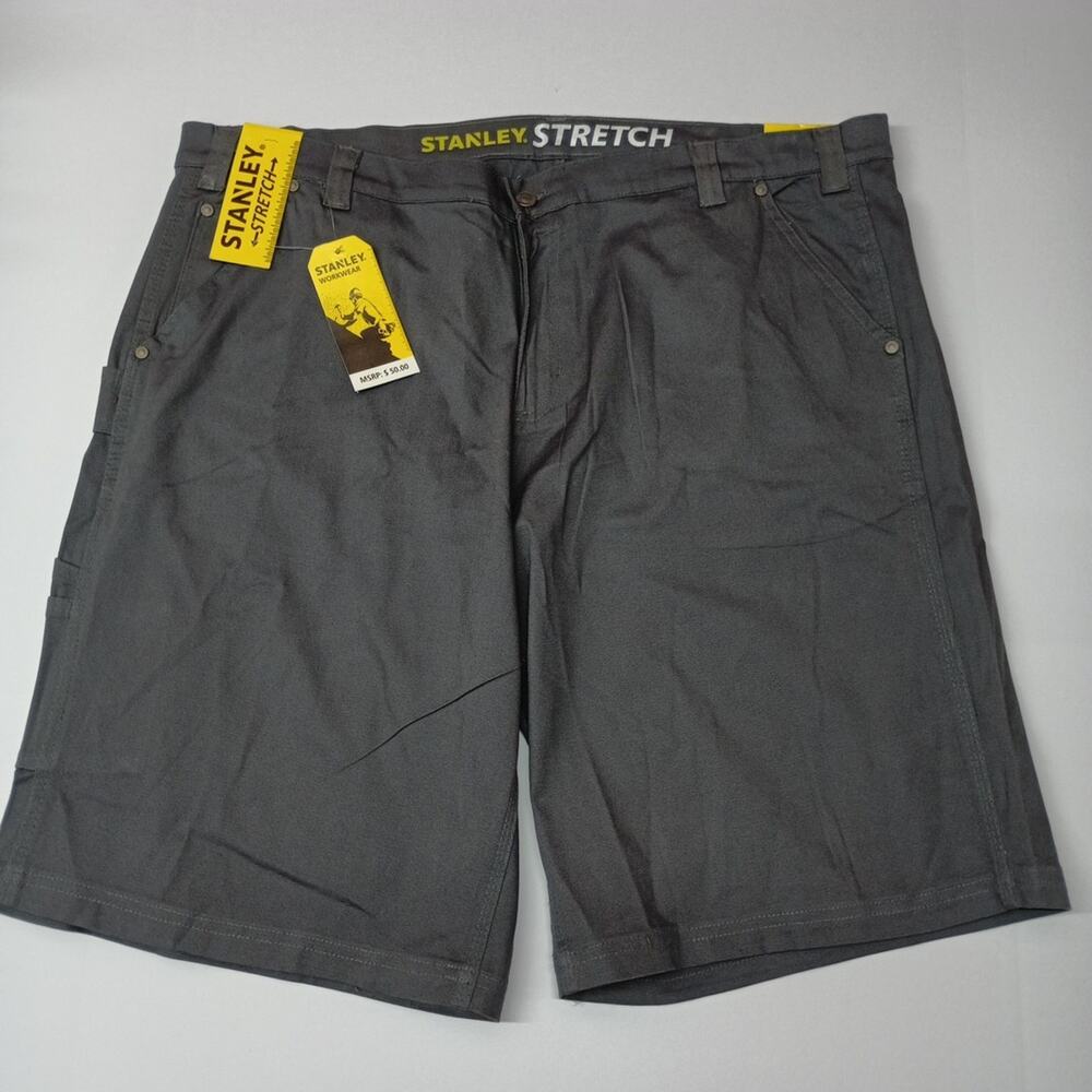 Stanley Workwear Carpenter Shorts‎ Men's 44 Gray Stretch